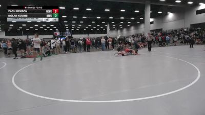 144 lbs Cons. Sub-rd Of 32 - Zach Benson, Western Colorado Wrestling Club vs Nolan Koons, NG Bombers Wrestling Club