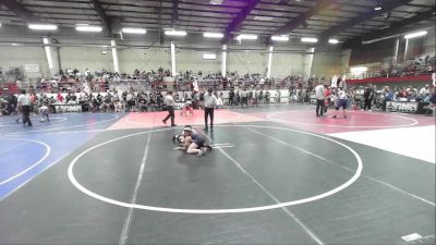 88 lbs Consi Of 4 - Erik Garcia, SLV Elite WC vs Conner Horn Beanland, Dove Creek Bulldogs