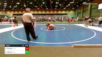 145 lbs Round Of 64 - Andrew Choate, Columbia vs Colton Sellers, Reno