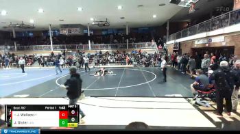 98 lbs Cons. Round 2 - Jared Wallace, Post Falls vs Joely Slyter, Lewiston High School