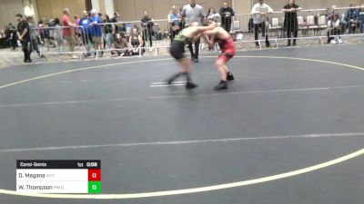 106 lbs Consolation - Dominik Magana, Victory WC vs West Thompson, Predators WC