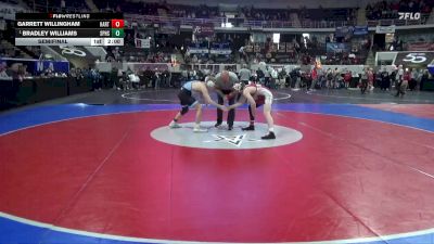 6A 157 lbs Semifinal - Bradley Williams, Spain Park HS vs Garrett Willingham, Hartselle