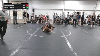 144 lbs Round 1 (4 Team) - Liam Diamond, Bearcats vs Lincoln White, Precision WC