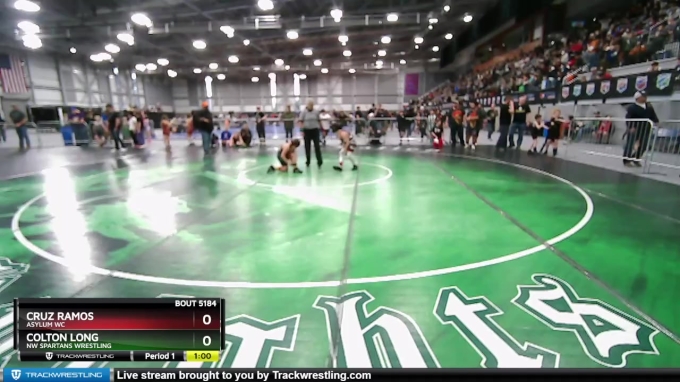 75-78 lbs Round 3 - Colton Long, NW Spartans Wrestling vs Cruz Ramos ...