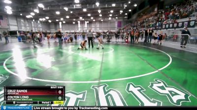 75-78 lbs Round 3 - Colton Long, NW Spartans Wrestling vs Cruz Ramos, Asylum WC