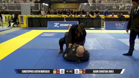 Jason Christian Jones vs Christopher Justin Montalvo 2025 Pan Jiu Jitsu IBJJF Championship