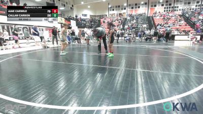 64 lbs Rr Rnd 2 - Ajae Carwile, Pin-king vs Callan Carson, Salina Wrestling Club