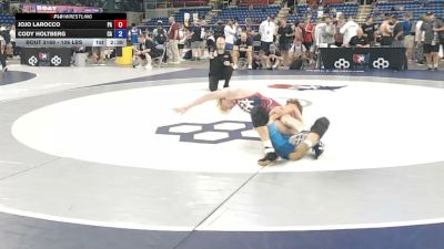 106 lbs Cons. Rd Of 16 - JoJo LaRocco, Pennsylvania vs Cody Holtberg, California