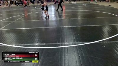 65 lbs Quarterfinal - Ross Clark, Rabbit Wrestling Club vs Briggs Mariteragi, Iron Knights