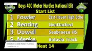 High School Boys' 400m Hurdles Elite, Finals 14