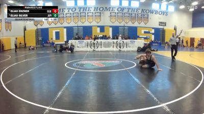 157 lbs Quarterfinal - Elias Enzner, Olympic Heights vs Elias Silver, Jupiter