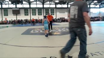 67-71 lbs Cons. Round 1 - Lane Sherren, Petersburg WC vs Tanner Brucker, SOT-The Compound