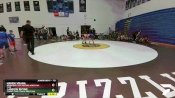 113 lbs Champ. Round 1 - Haven Vrana, Moorcroft Mat Masters Wrestling Club vs Landon Rhyne, Lander Tiger Tough Wrestling