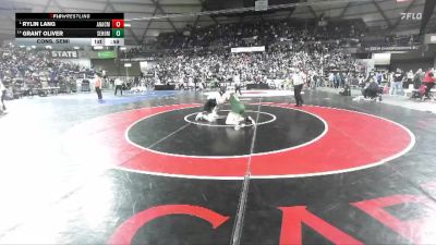 Boys 2A 165 lbs Cons. Semi - Rylin Lang, Anacortes vs Grant Oliver, Sehome