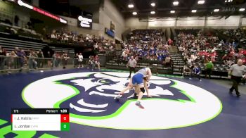 175 lbs Cons. Round 3 - Jacob Keblis, Fremont vs Leonard Jordan, Cyprus