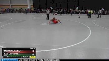 132 lbs Cons. Round 3 - Luie Acosta-Tackett, Elite Force Wrestling Club vs Kale Leymaster, Iowa