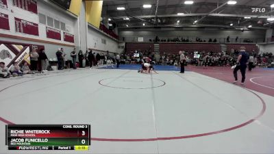 157 lbs Cons. Round 3 - Jacob Funicello, Red Mountain vs Richie Whiterock, Page High School