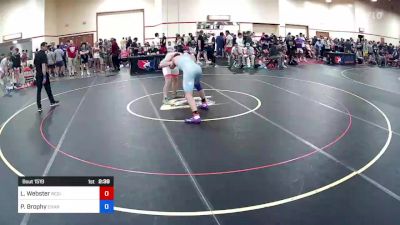 92 kg Rnd Of 32 - Logan Webster, Regional Training Center South vs Patrick Brophy, Charleston Regional Training Center