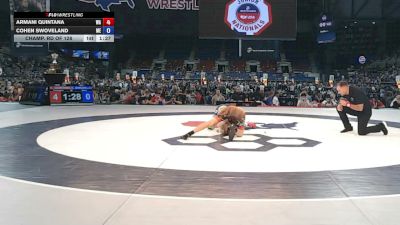 132 lbs Champ. Rd Of 128 - Armani Quintana, Washington vs Cohen Swoveland, Maine