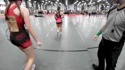 126 lbs Rr Rnd 3 - Clover Couillard, Indiana Outlaws Teal vs Molly Smyth, Demolition Elite