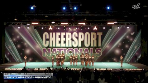 Tristate Athletics - Mini Mystic [2026 L1 Mini - D2 - A Day 1] 2026 CHEERSPORT National All Star Cheerleading Championship