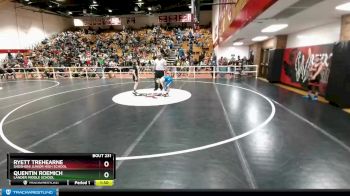 77 lbs Cons. Round 3 - Ryett Trehearne, Shoshoni Junior High School vs Quentin Roemich, Lander Middle School