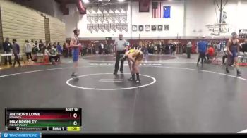 128 lbs Quarterfinal - Anthony Lowe, Bonanza vs Max Bromley, Moapa Valley