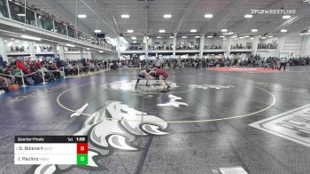 113 lbs Quarterfinal - Sebastien Boisvert, Whittier vs Isiac Paulino, Montachusett