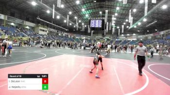 65 lbs Round Of 16 - Izaias DeLeon, Takedown Elite vs Jake Nejedly, Arvada West