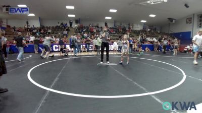 67 lbs Rr Rnd 3 - Hanna Lollis, Cowboy Wrestling Club vs Jaxson Williams, Tecumseh Take Down Club