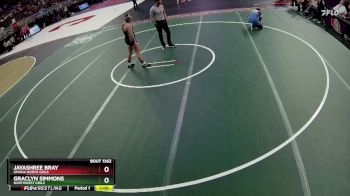 Cons. Semi - Graclyn Simmons, Northwest Girls vs Jayashree Bray, Omaha North Girls