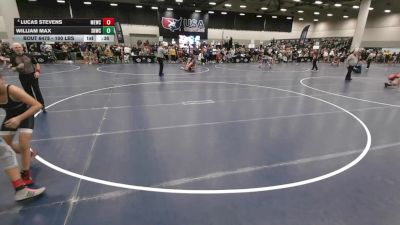 100 lbs Champ. Rd Of 16 - Lucas Stevens, MN Elite Wrestling Club vs William Max, Savage House Wrestling Club