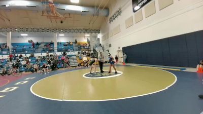 155 lbs Quarterfinal - Kylee Blake, Thunder Basin vs Lainah Lindblom, Thunder Basin