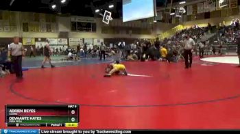 160 lbs 5th Place Match - Adrien Reyes, Clovis vs Devhante Hayes, Mira Mesa