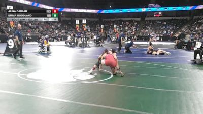 125 lbs Round Of 32 - Alina Dablan, Buchanan (CS) vs Emma Goodland, Eleanor Roosevelt (SS)