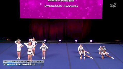 Dynamic Cheer - Bombshells [2026 L1 Junior - D2 - Small - A Semis] 2026 The D2 Summit