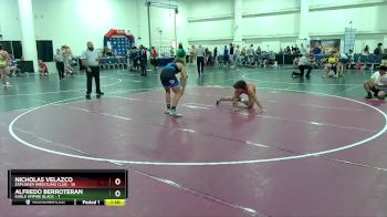 175 lbs Round 9 (10 Team) - Alfredo Berroteran, Eagle Empire Black vs Nicholas Velazco, Explorer Wrestling Club