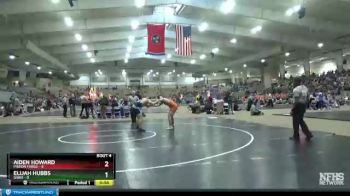 195 lbs Quarterfinals (8 Team) - Elijah Hubbs, Gibbs vs Aiden Howard, Pigeon Forge