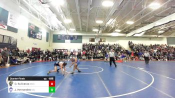 138 lbs Quarterfinal - Dylan Suliveras, Windham vs Jariel Hernandez, Salem