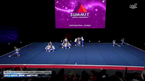 Gold Medal Gems - Amethyst [2026 L4.2 Senior Coed - D2 - Small Semis] 2026 The D2 Summit