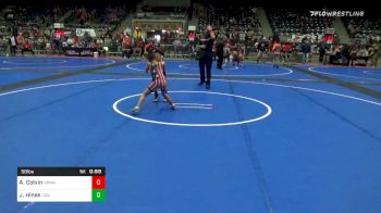 58 lbs Consolation - Anthony Colvin, Nebraska Wrestling Academy vs Jett Hines, Central Silverbacks