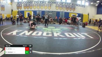120 lbs Round 6 (8 Team) - Rylan Webber, Claw WC vs Seth Jones, VSUS Athletics RTC