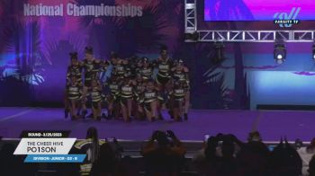 The Cheer Hive - PO1SON [2023 L1 Junior - D2 - B 3/25/2023] 2023 ACDA Reach the Beach Grand Nationals - DI/DII