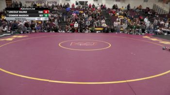 106 lbs Semifinal - Lincoln Valdez, Pomona vs Connor Maddox, Westfield