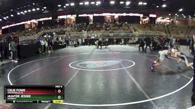 106 lbs Cons. Round 6 - Hunter Jessee, Hagerty vs Crue Powe, Gardendale Hs