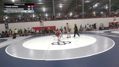 65 kg Cons. Rd Of 32 - Chase Creque, Yellowjackets Wrestling Club vs Nicholas Blackburn, Chippewa Wrestling Club