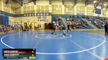 78 lbs Round 1 (8 Team) - Esdon Morphet, Indian Creek Wrestling Club (S) vs Bodie Thornton, Alphas Wrestling