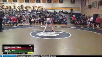 170 lbs Cons. Round 1 - Carson Thoe, Laguna Hills vs Michael Mcgettigan, Tesoro