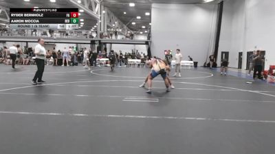 190 lbs Round 1 (6 Team) - Aaron Moccia, Rebellion vs Ryder Bernholz, Frost Gang