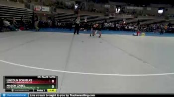 70 lbs Finals (8 Team) - Lincoln Schuelke, Marshall/Lakeview/RTR vs Mason Zabel, PEM (Plainview/Elgin/Millville)